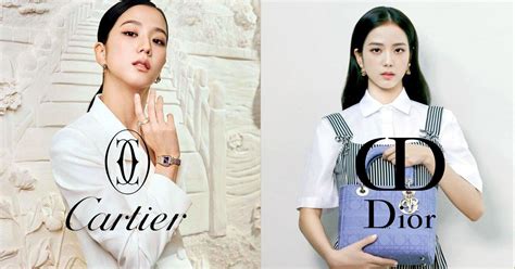 jisoo dior vs cartier